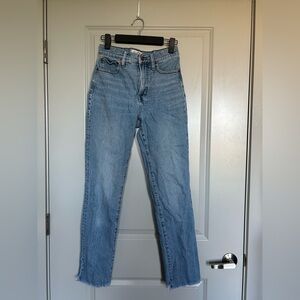 Madewell The Perfect Vintage Light Blue Jeans